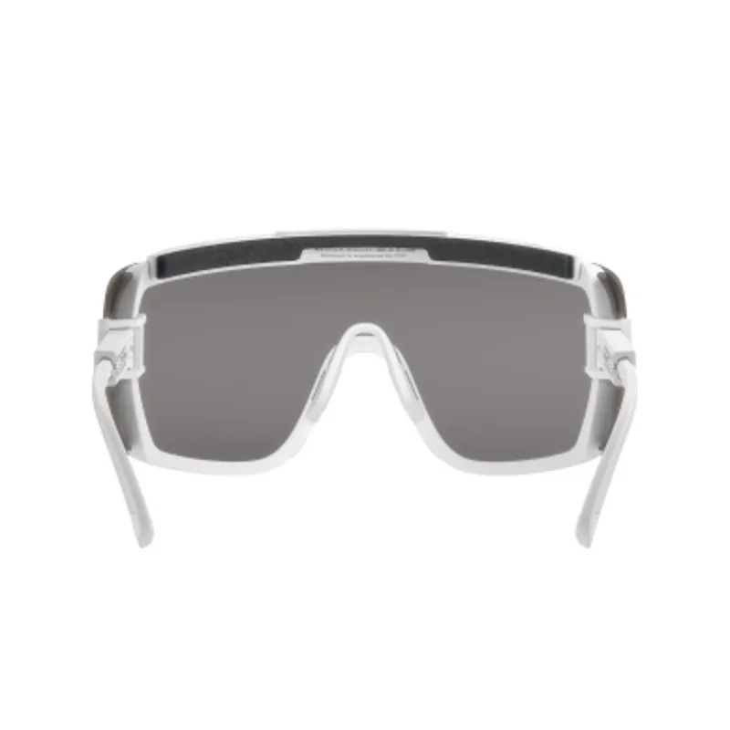 POC Devour MTB Sunglasses in Hydrogen White Brown/Silver Mirror-2